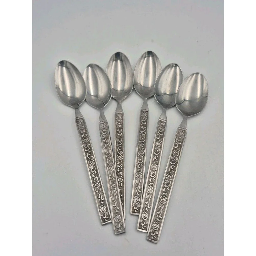 Vintage National Stainless Costellano Design 22 Piece setting Taiwan Jam Knife